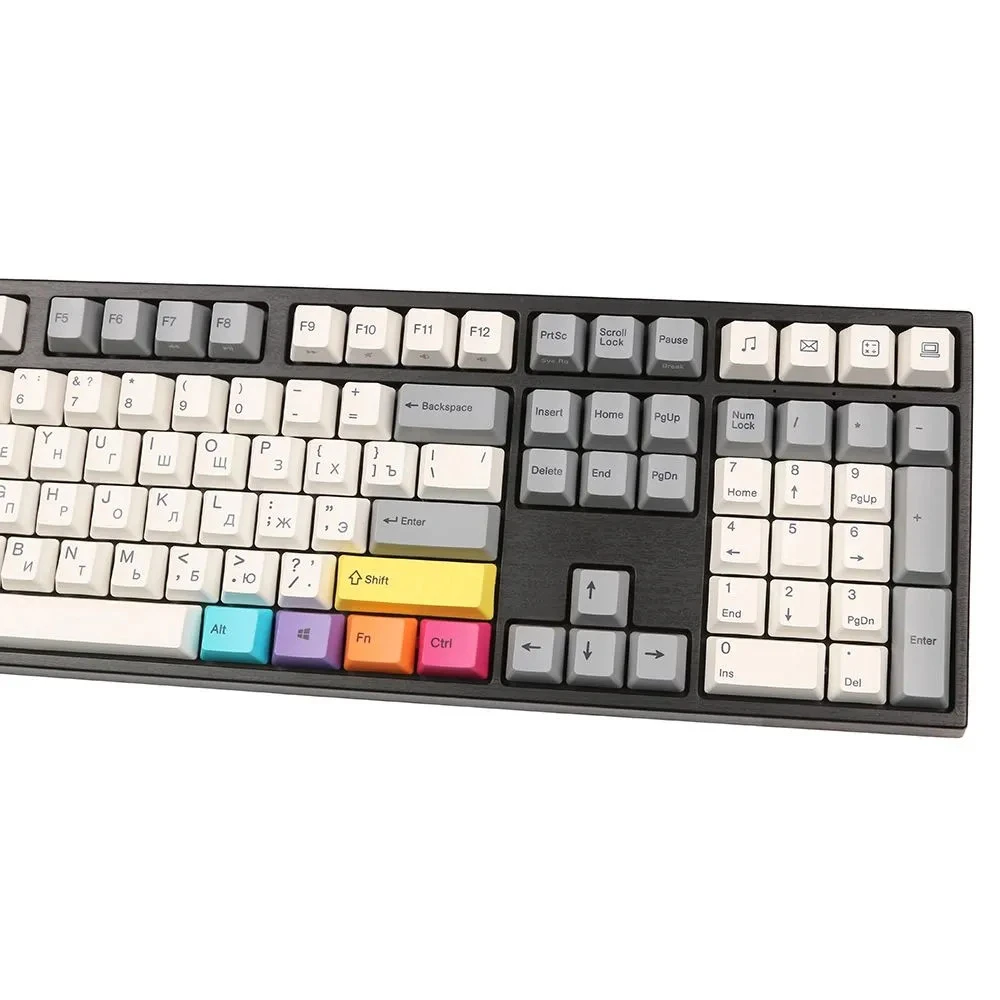 Клавиатура Varmilo CMYK, VPM108, Varmilo EC V2 Sakura, Wired, Gaming, Black, USB 306832 Проводная, USB