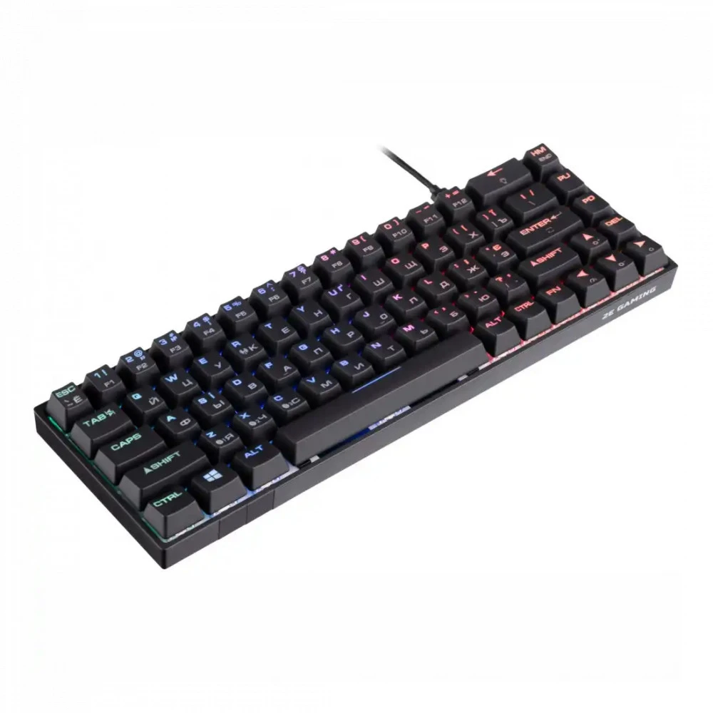 Клавиатура 2E Gaming KG380 RGB 2E-KG380UBK-BR BROWN SWITCH Проводная, USB