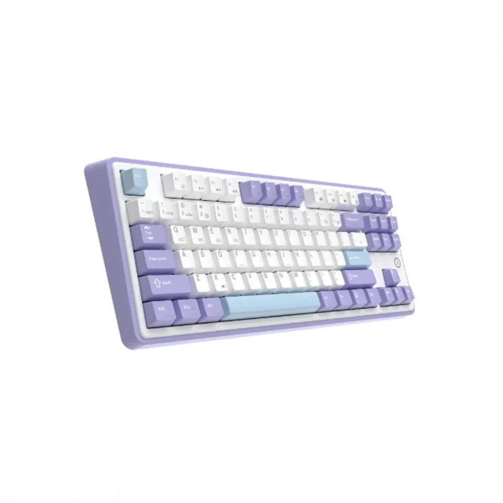 Клавиатура Ajazz AK870 Gift Switch AK870 GIFT SWITCH-(PURPLE-WHITE-BLUE) Беспроводная, Bluetooth