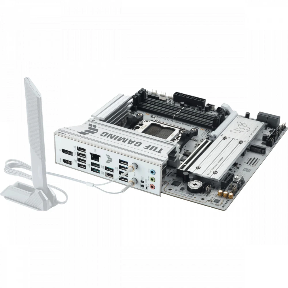 Материнская плата Asus TUF GAMING B850M-PLUS WIFI7 W Micro-ATX, AMD AM5