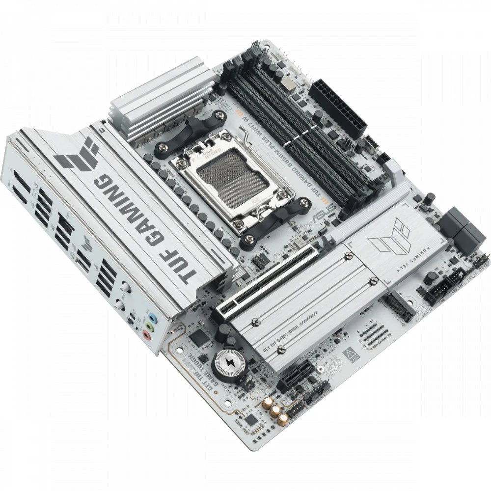 Материнская плата Asus TUF GAMING B850M-PLUS WIFI7 W Micro-ATX, AMD AM5