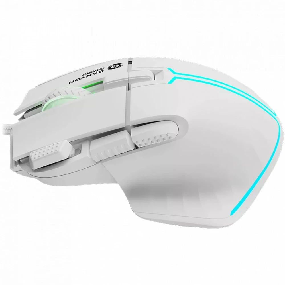 Мышь Canyon Fortnax GM-636 RGB 9buttons Wired White CND-SGM636W