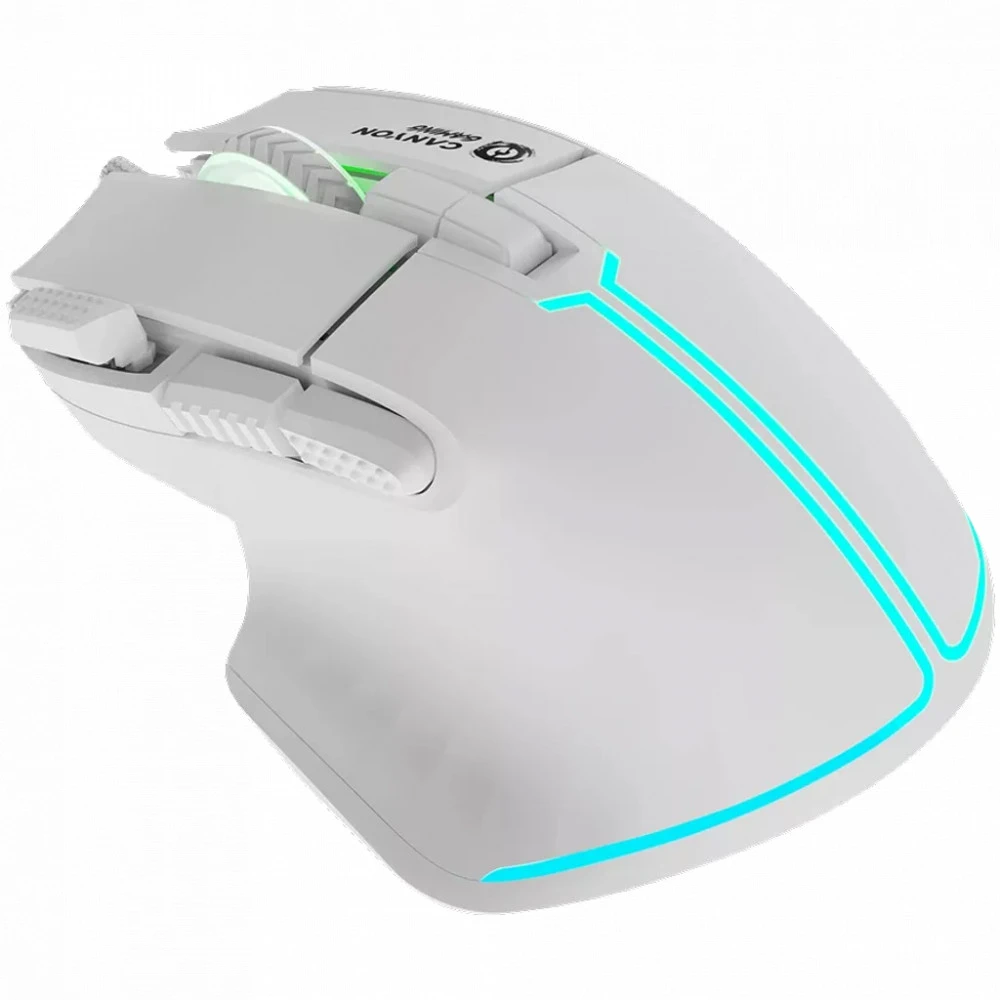 Мышь Canyon Fortnax GM-636 RGB 9buttons Wired White CND-SGM636W