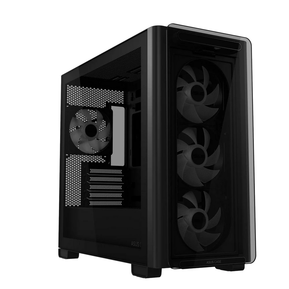 Корпус Asus A23 PLUS TG ARGB BLACK Mini-Tower