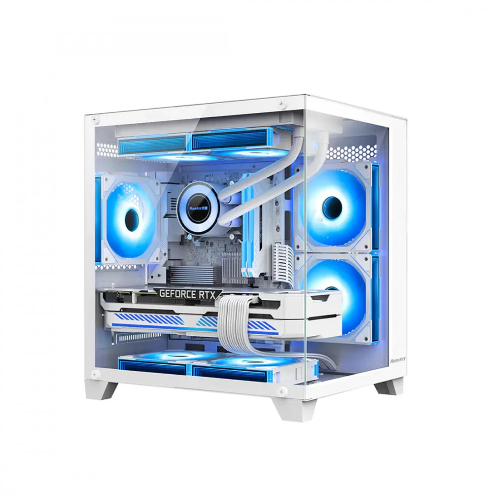 Корпус Huntkey S900 White Mini-Tower