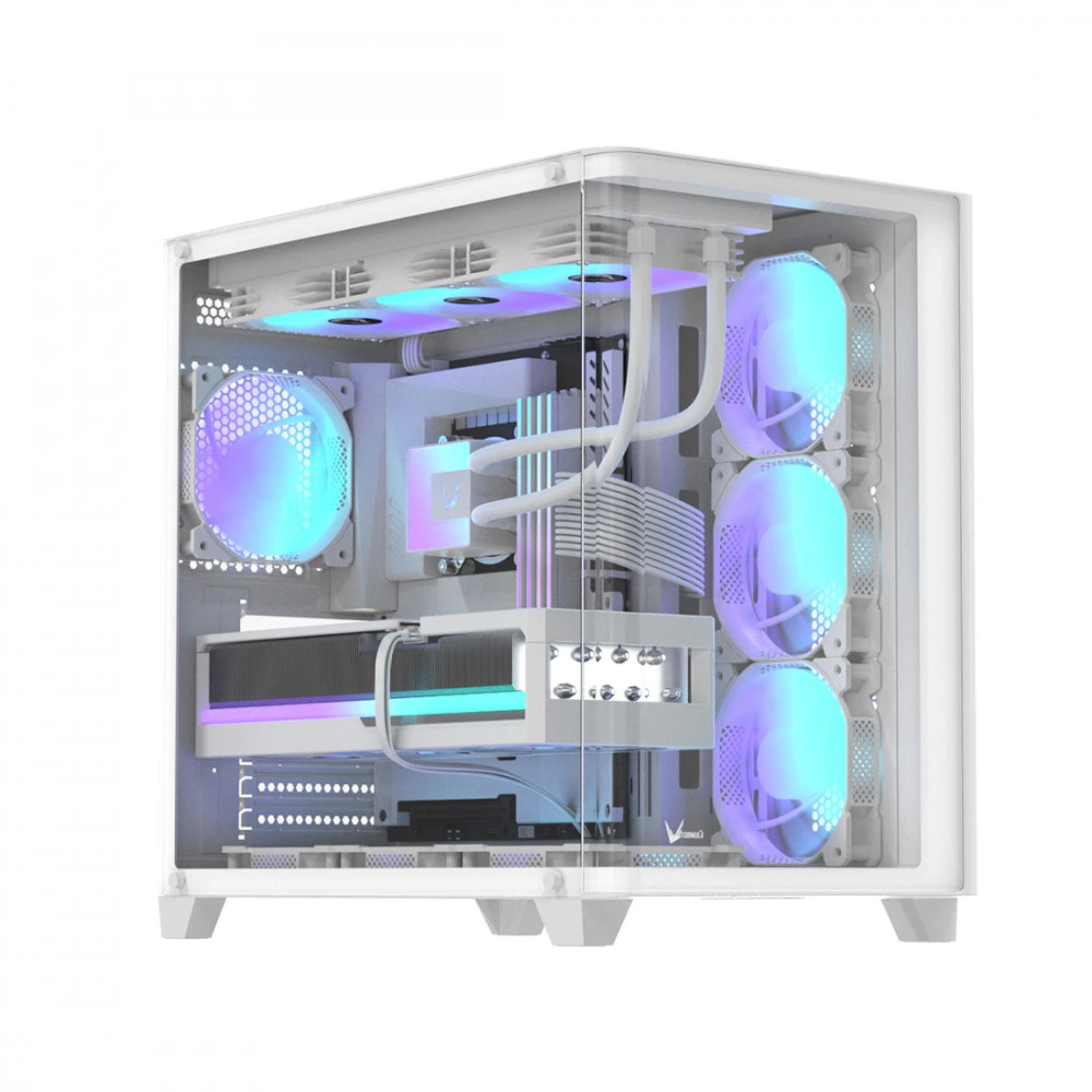 Корпус Formula Crystal U2 Floe White Mid-Tower