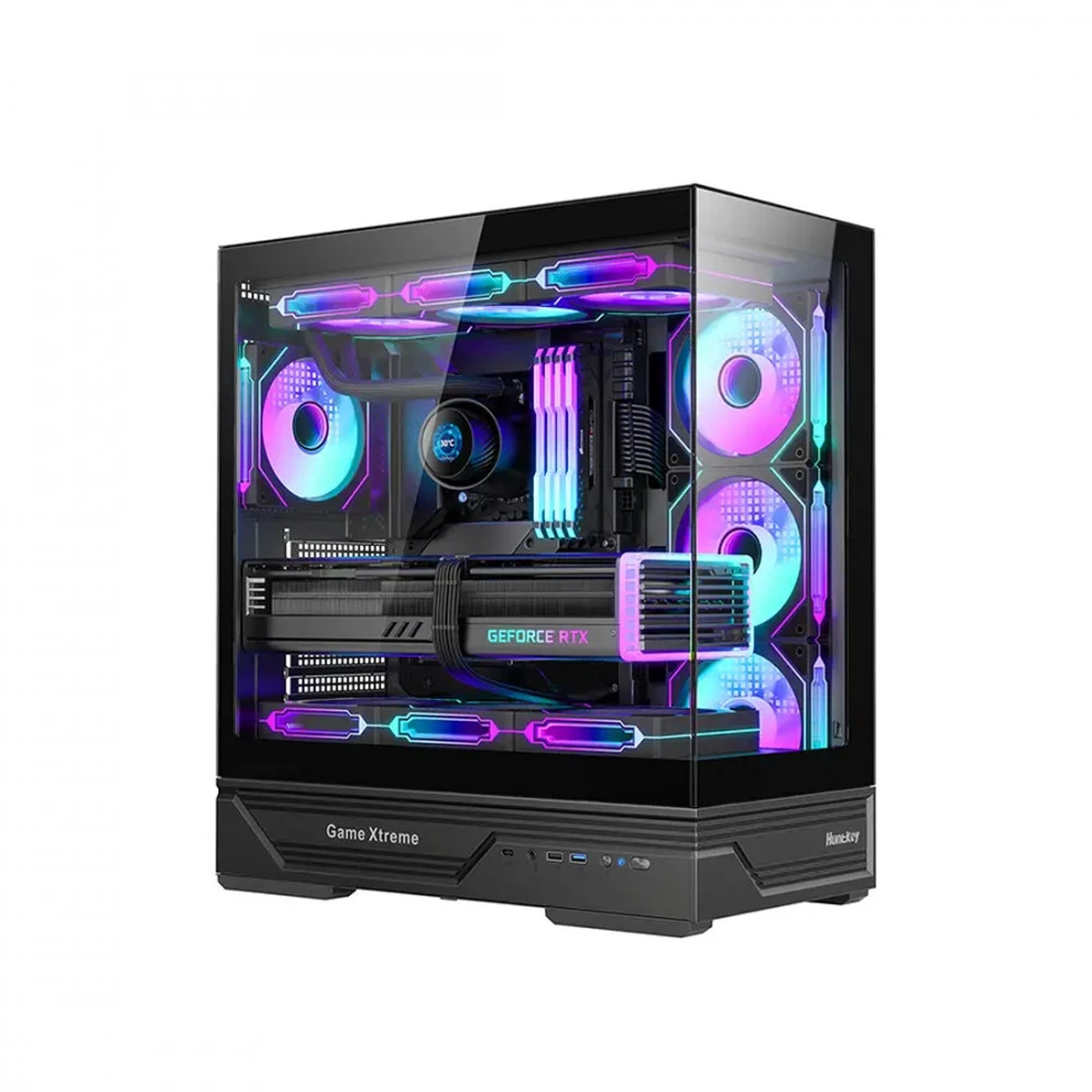 Корпус Huntkey GX760A Black Mid-Tower