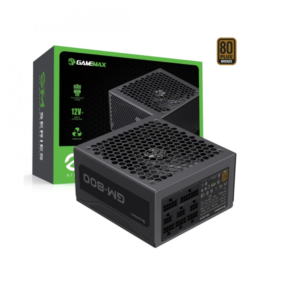 Блок питания GameMax GM-800 Bronze 2140-0800B0012 800 Вт