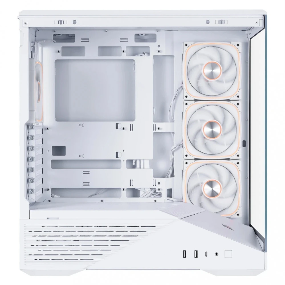 Корпус 1STPLAYER FIREBASE GM7 White GM7-WH-3FN7R-W-1FN7-W Mid-Tower
