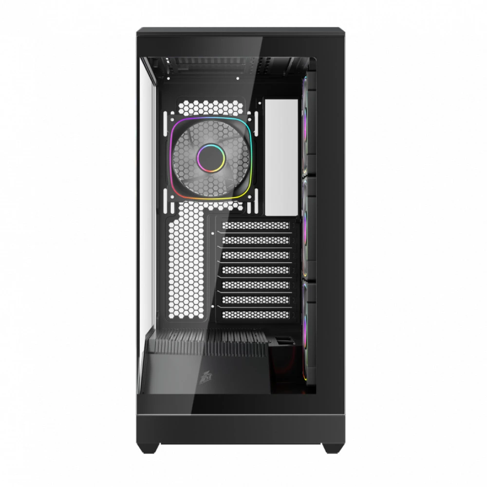 Корпус 1STPLAYER FIREBASE GM7 GM7-BK-3FN7R-1FN7 Mid-Tower