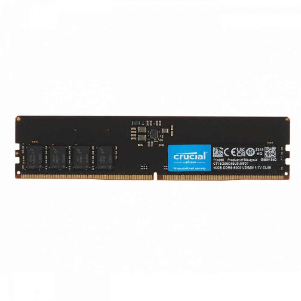 ОЗУ Crucial CP16G56C46U5 DIMM, DDR5, 16 Гб, 5600 МГц