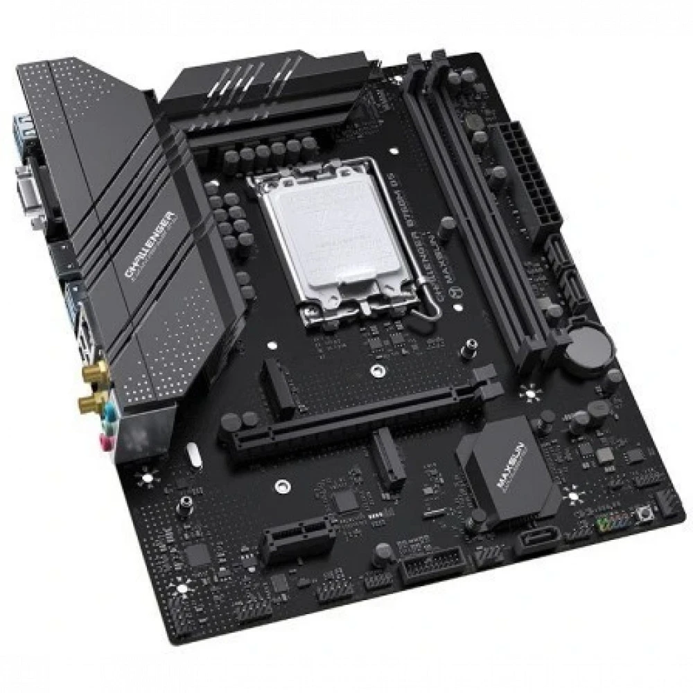 Материнская плата Maxsun Challenger B760M D5 WIFI MS-Challenger B760M D5 WIFI Micro-ATX, LGA 1700