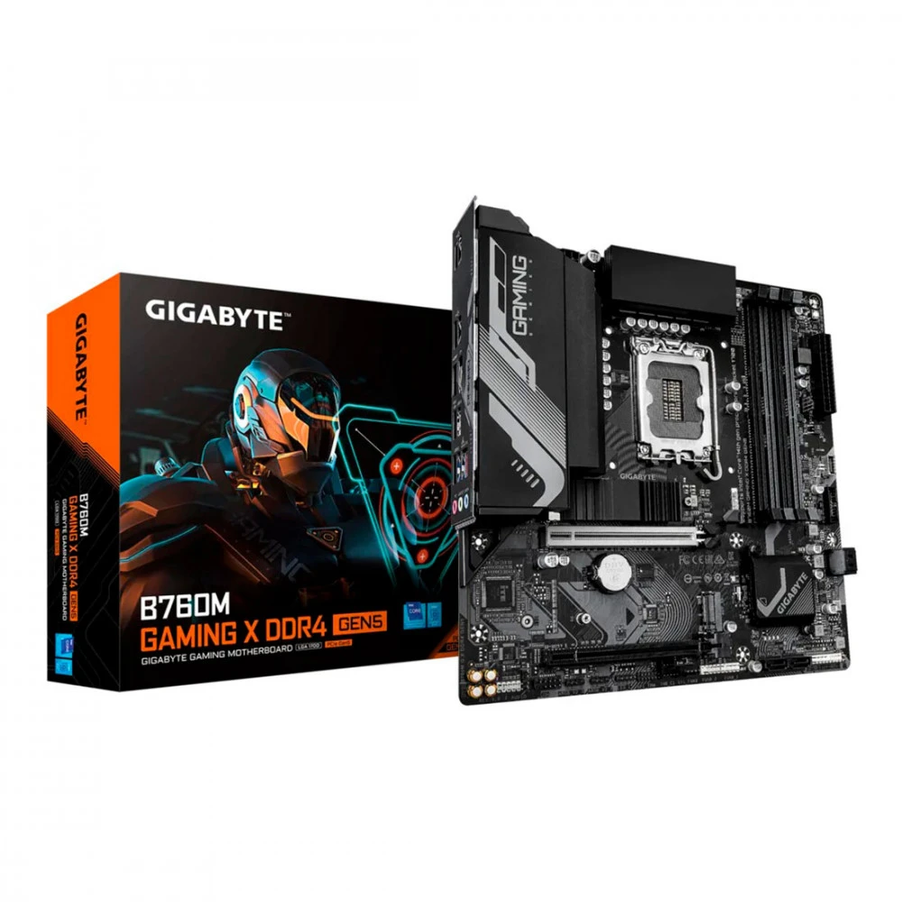 Материнская плата Gigabyte B760M GAMING X DDR4 GEN5 Micro-ATX, LGA 1700