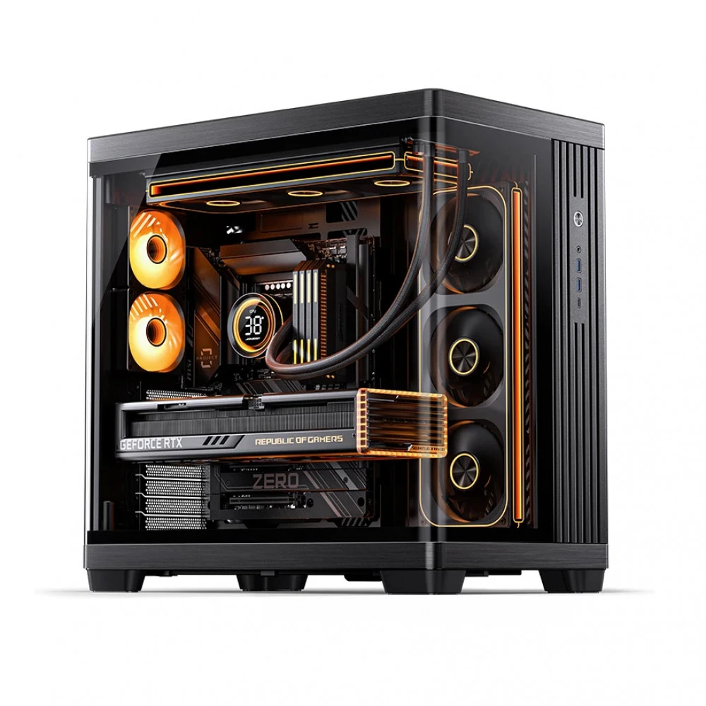 Корпус Jonsbo TK-4 Black Mid-Tower