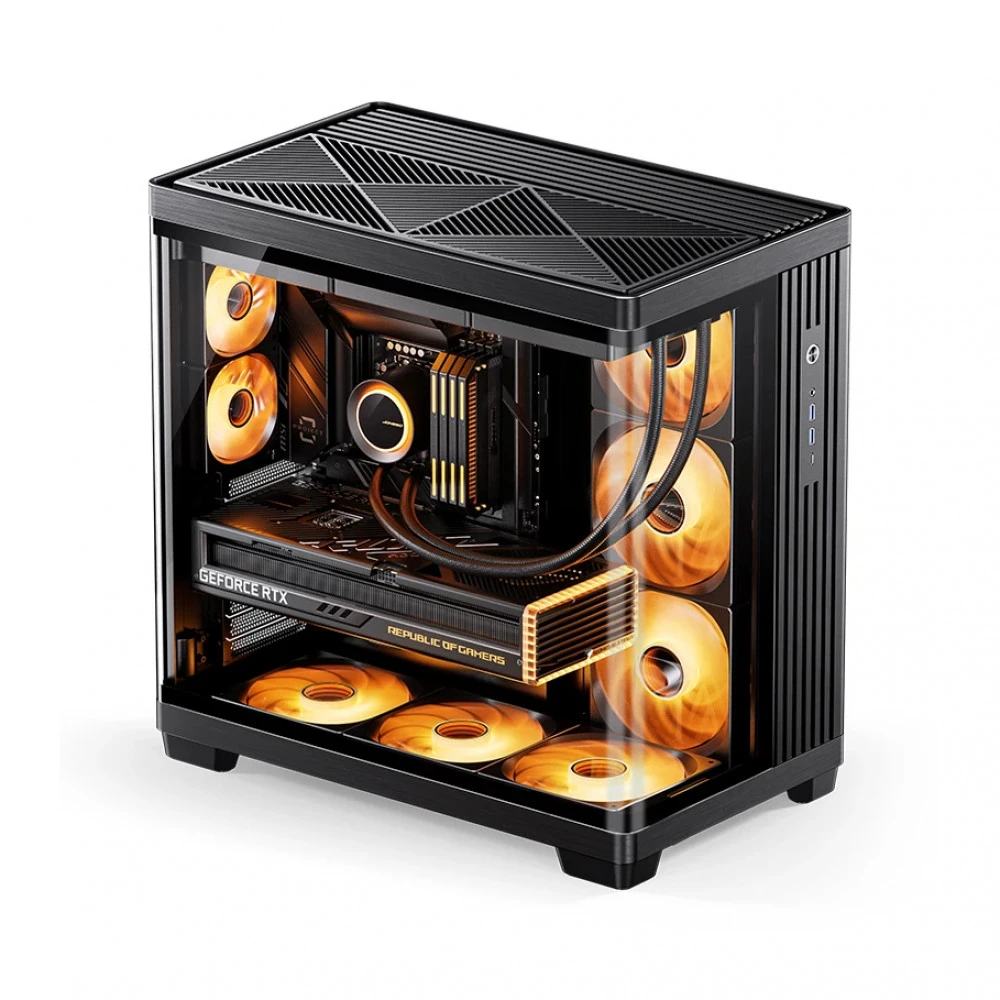 Корпус Jonsbo TK-4 Black Mid-Tower