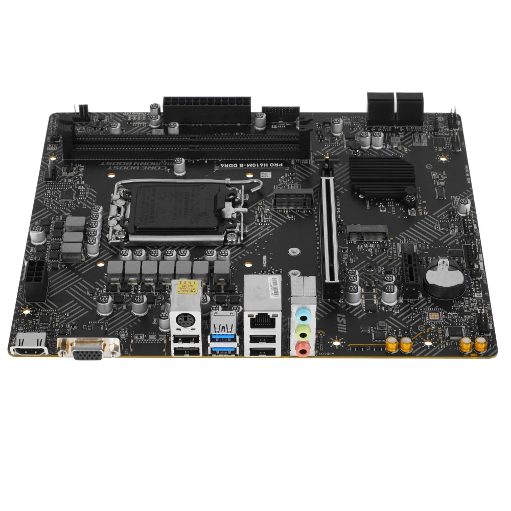 Материнская плата MSI PRO H610M-B Micro-ATX, LGA 1700