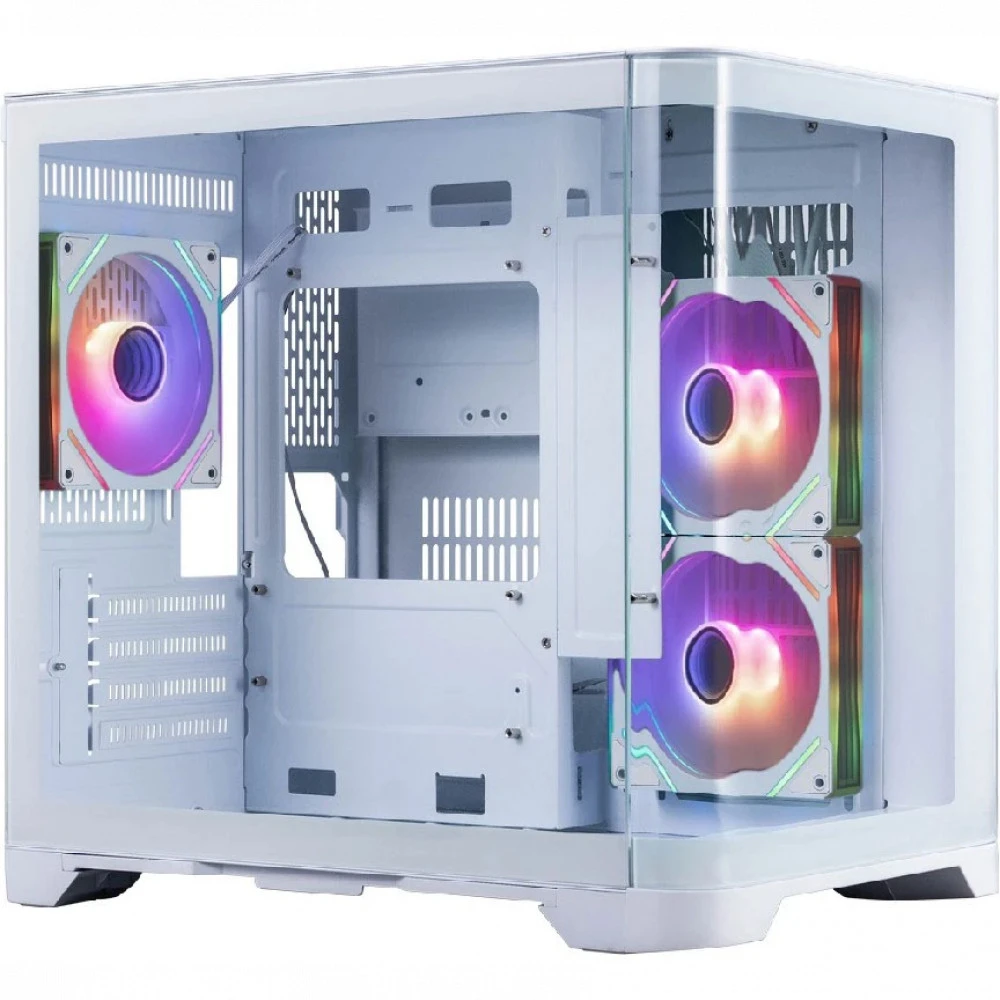 Корпус 1STPLAYER UView UV5 ARGB White UV5-WH-2FC7R-W-1FC7-W Mid-Tower