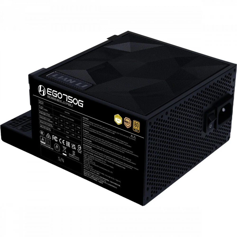 Блок питания Lian Li EDGE750G Black G9P.EG0750G.B000.EU 750 Вт