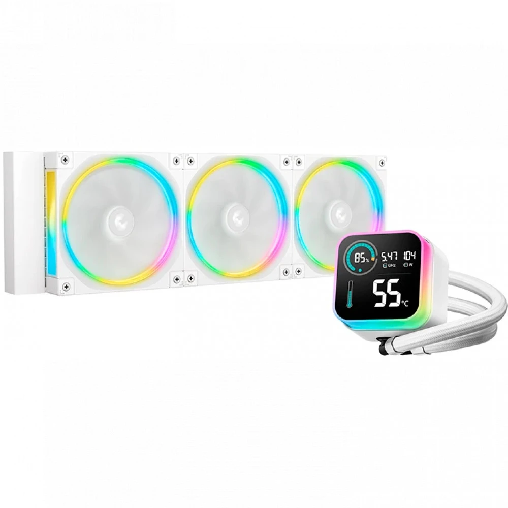 Система охлаждения Deepcool LQ360 ULTRA ARGB WH R-LQ360-WHASMC-G-1 Для процессора