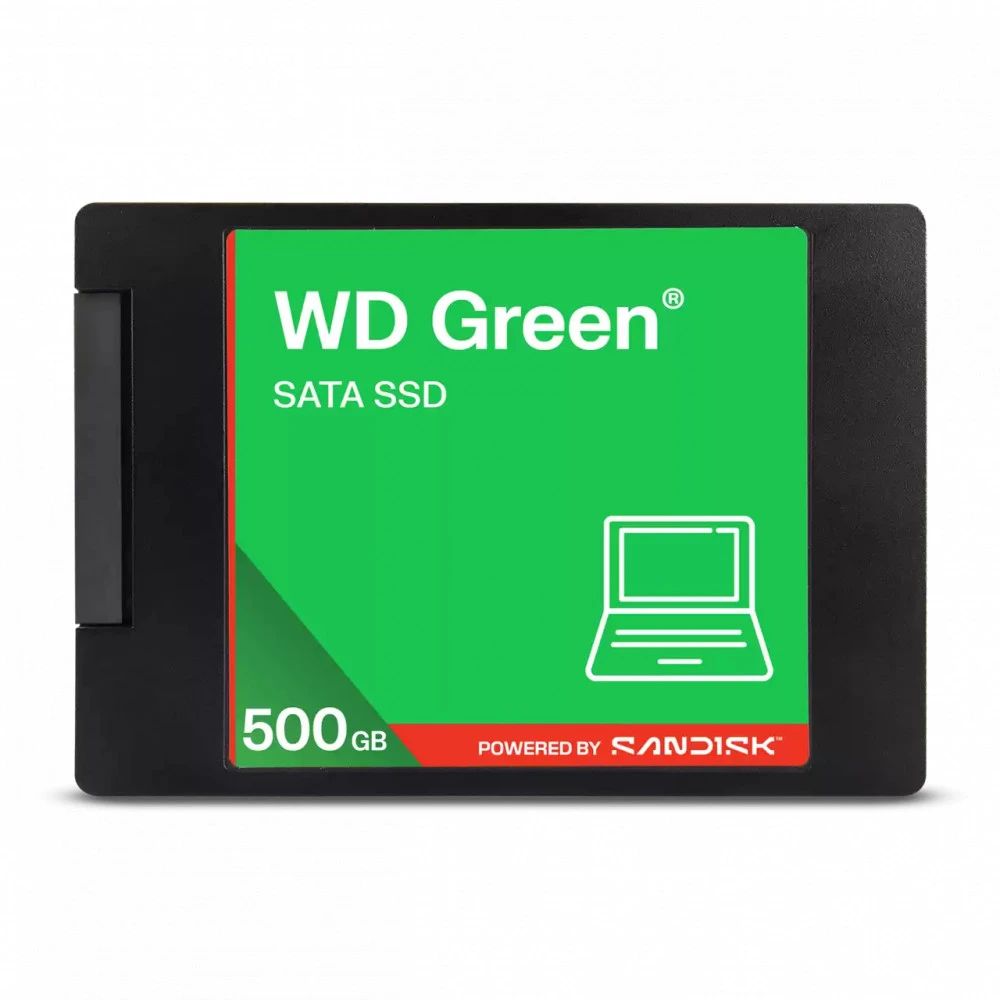 Жесткий диск Western Digital Green WDS500G5G0A SSD (твердотельные), 500 ГБ, 2.5 дюйма, SATA