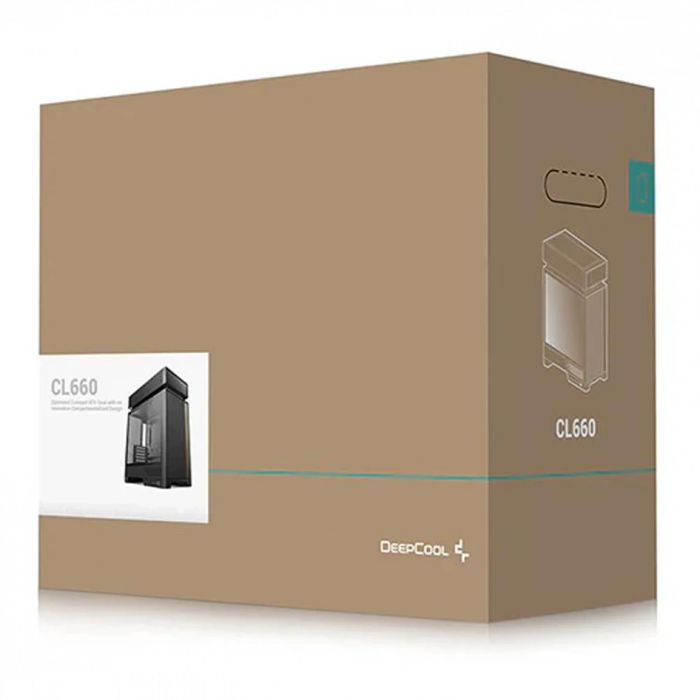 Корпус Deepcool CL660 Black R-CL660-BKNNA0-G-1 Mid-Tower