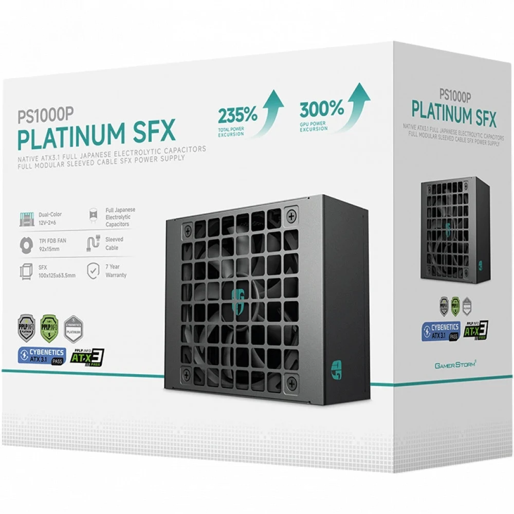 Блок питания GamerStorm PS1000P R-PSA00P-FE0B-WGEU 1000 Вт