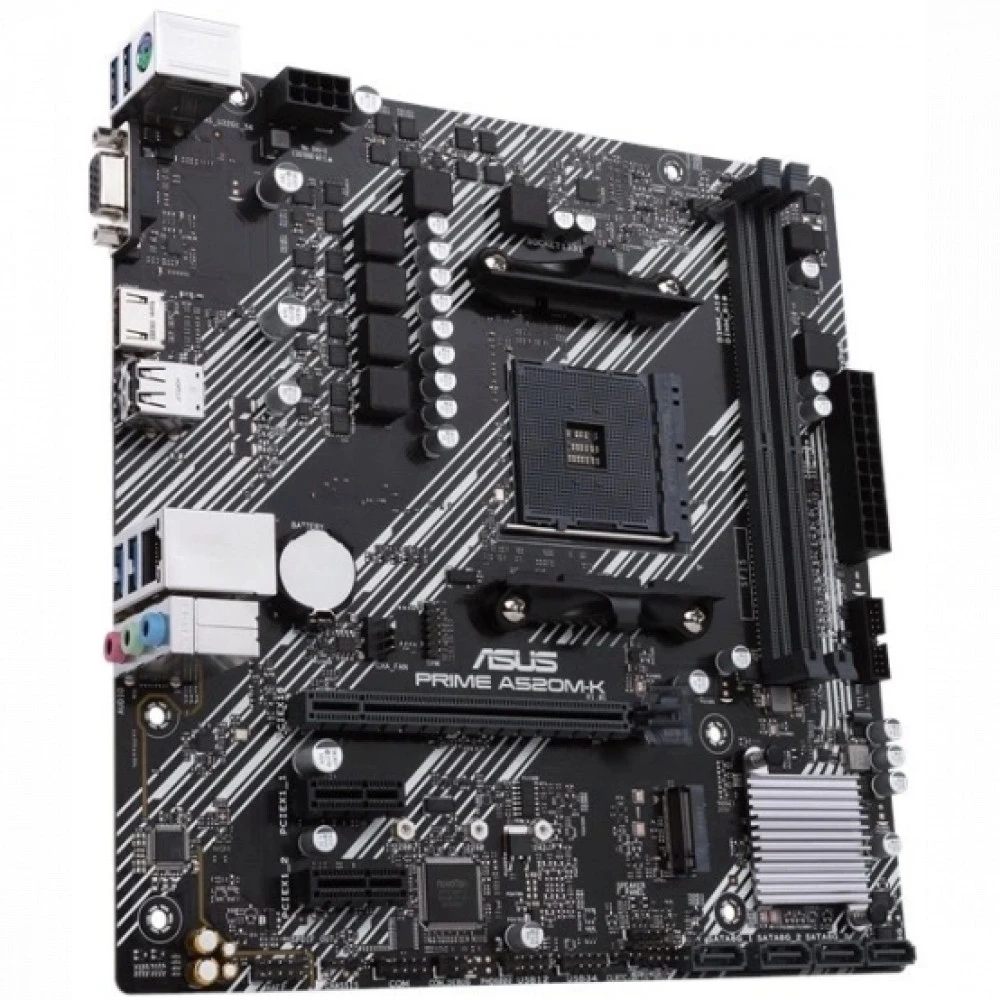 Материнская плата Asus PRIME A520M-K 90MB1500-M0EAY0|| Micro-ATX, AMD AM4