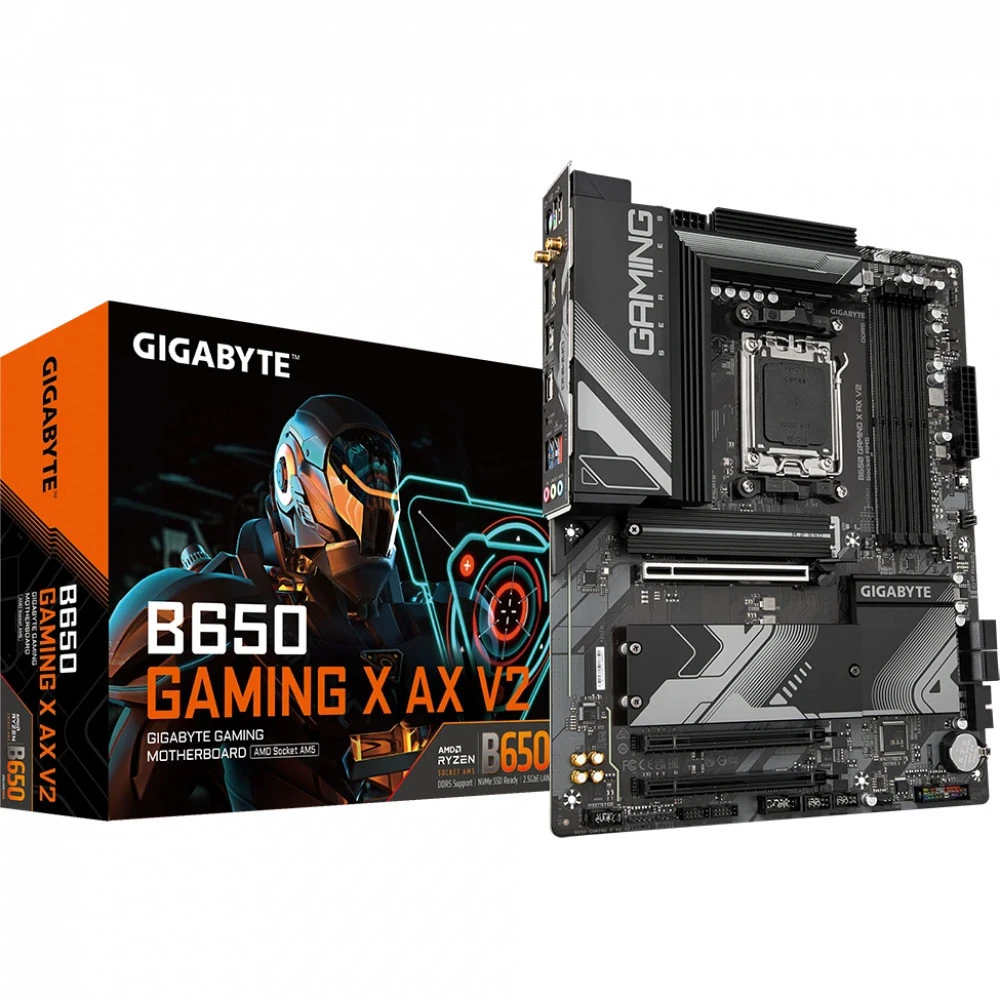 Материнская плата Gigabyte B650 GAMING X AX V2 B650 GAMING X AX V2 1.3 ATX, AMD AM5