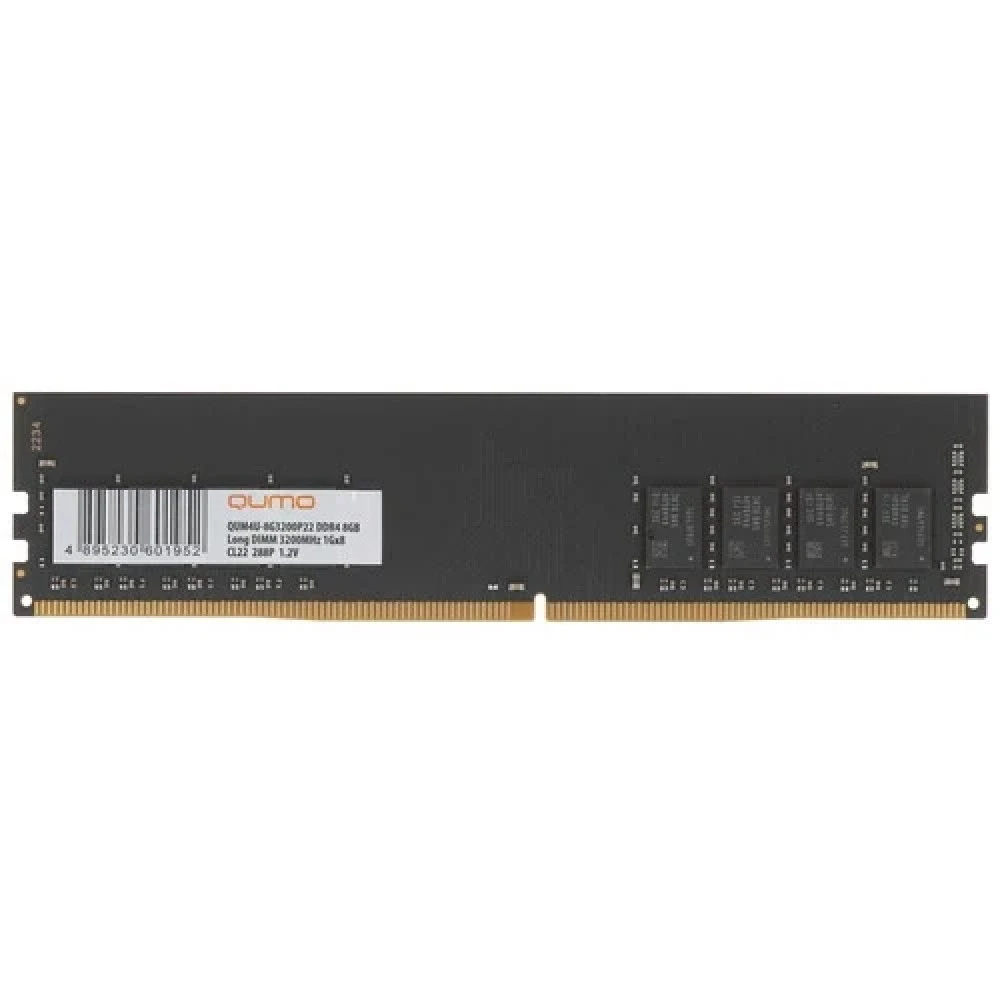 ОЗУ Qumo QUM4U-8G3200NN22 DIMM, DDR4, 8 Гб, 3200 МГц