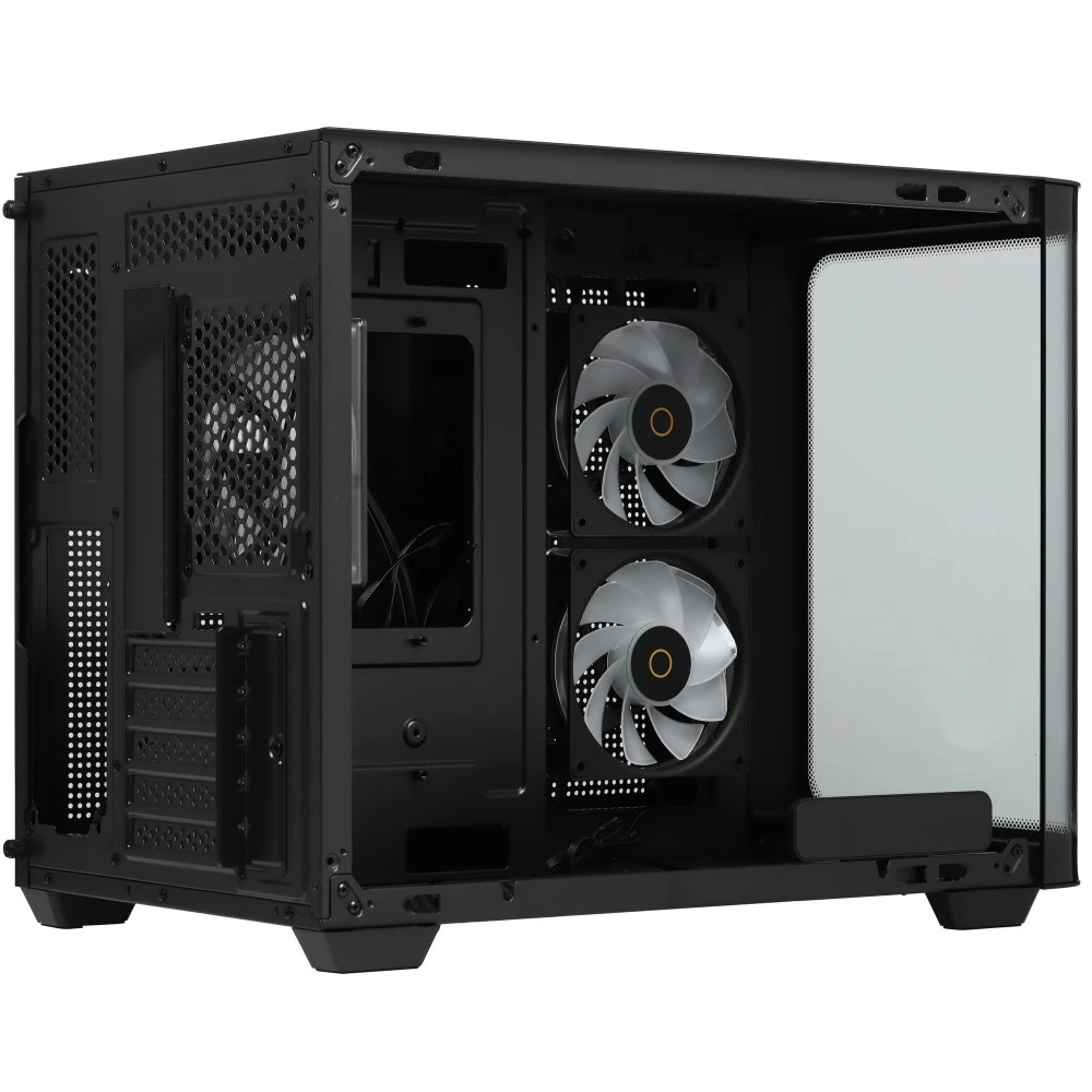Корпус Ocypus Iota C50 Curve ARGB Iota-C50-BKD300CD-GL Mini-Tower
