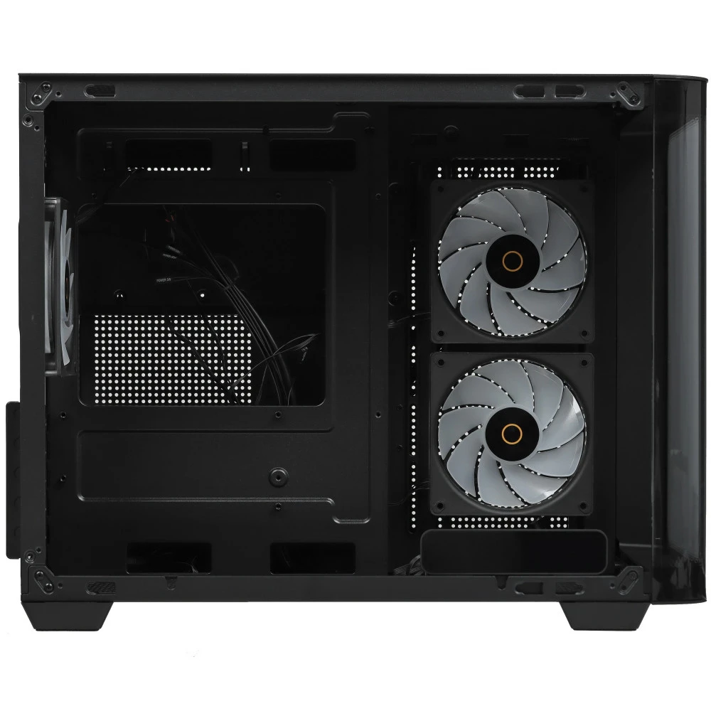 Корпус Ocypus Iota C50 Curve ARGB Iota-C50-BKD300CD-GL Mini-Tower