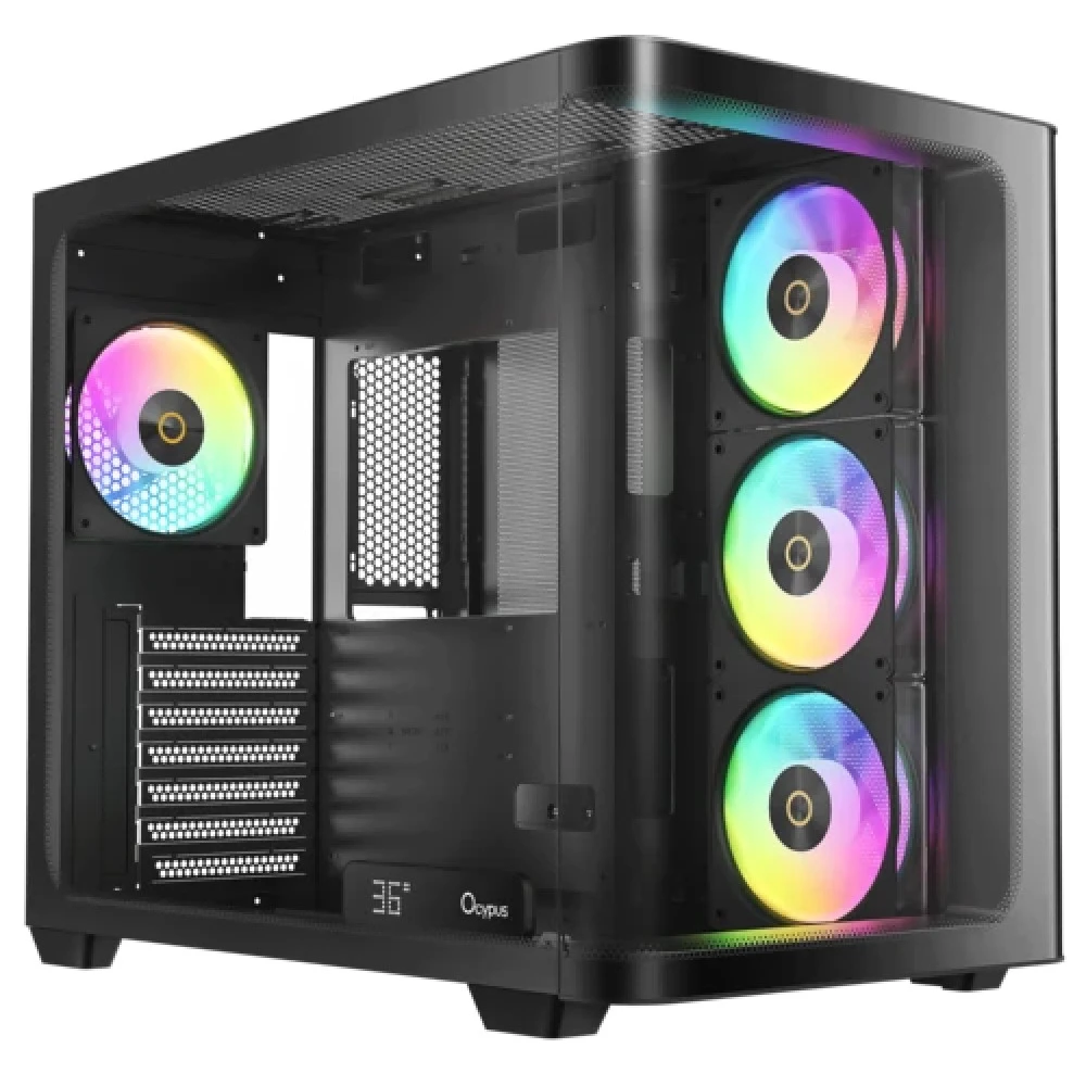 Корпус Ocypus Iota C70 Curve ARGB Iota-C70-BKD400CD-GL Mid-Tower