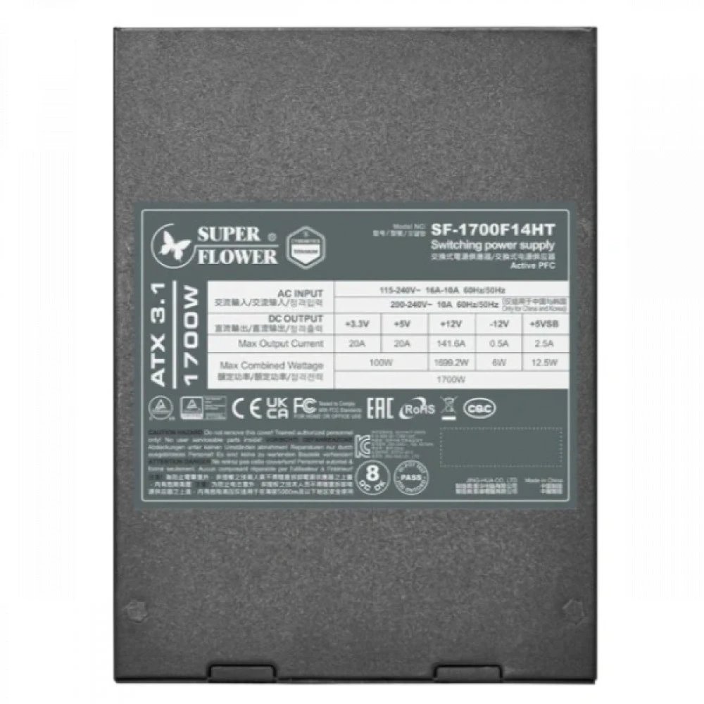Блок питания Super Flower Leadex VII SF-1700F14HT 1700 Вт