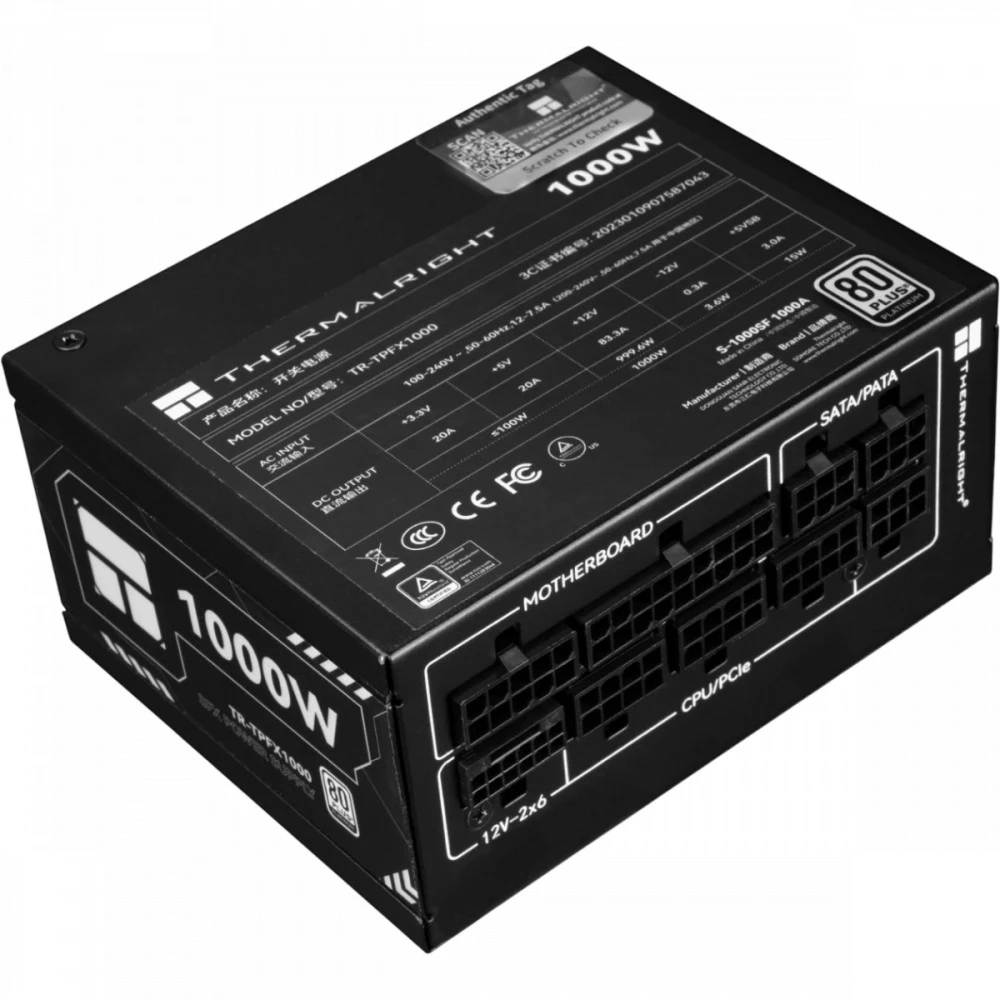 Блок питания Thermalright TR-TPFX 1000 1000 Вт
