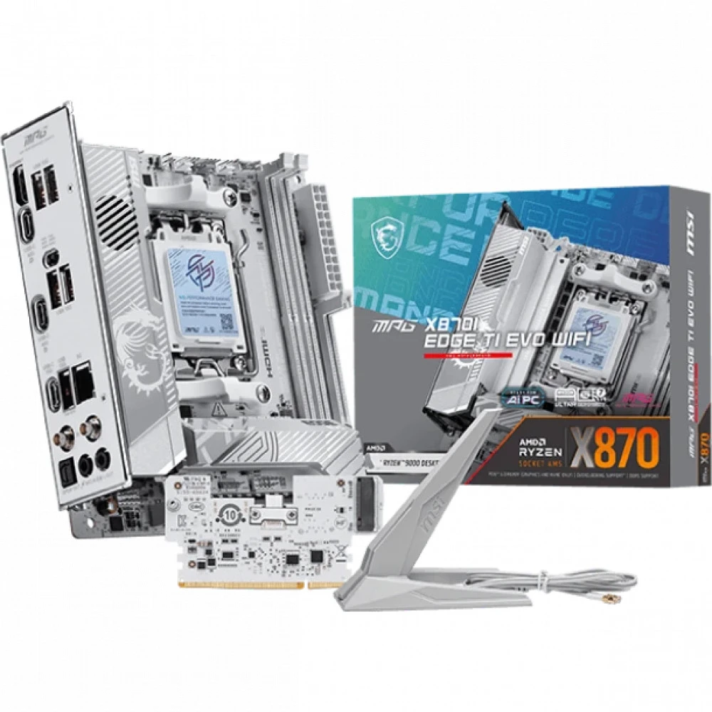 Материнская плата MSI MPG X870I EDGE TI EVO WIFI Mini-ITX, AMD AM5