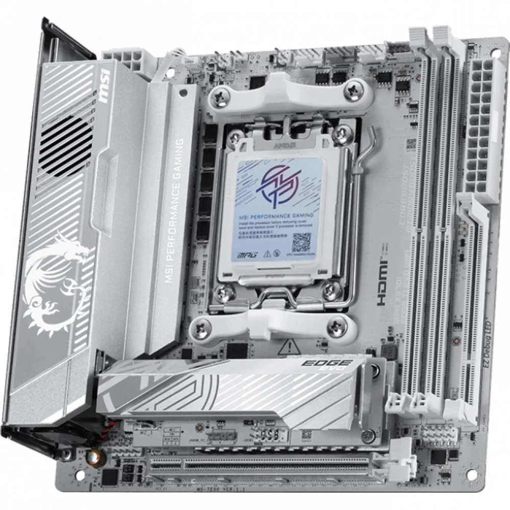 Материнская плата MSI MPG X870I EDGE TI EVO WIFI Mini-ITX, AMD AM5