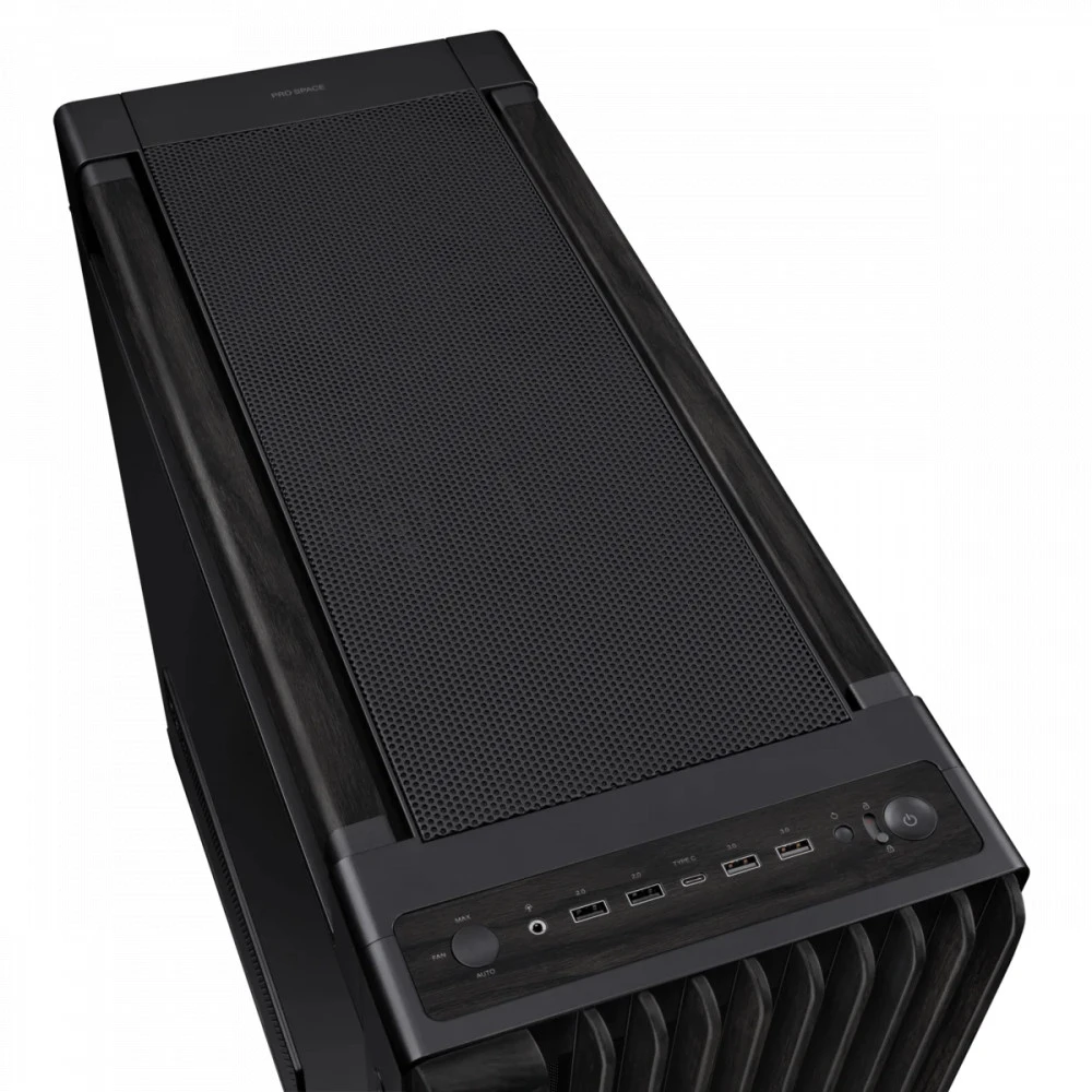 Корпус Asus PROART PA602 WOOD METAL PROART PA602 WOOD METAL PWM BLACK Mid-Tower
