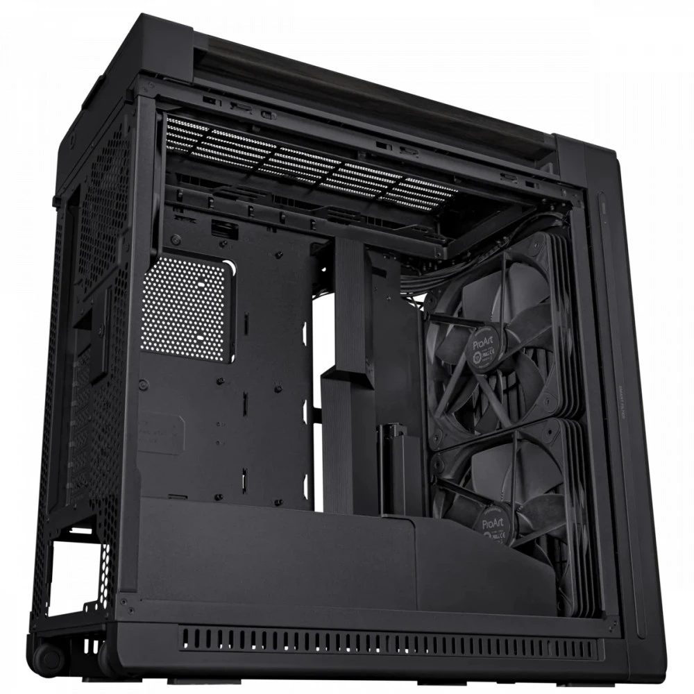 Корпус Asus PROART PA602 WOOD METAL PROART PA602 WOOD METAL PWM BLACK Mid-Tower