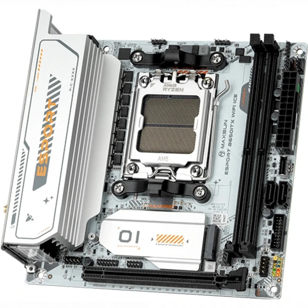 Материнская плата Maxsun MS-eSport B650ITX WIFI Ice Mini-ITX, AMD AM5