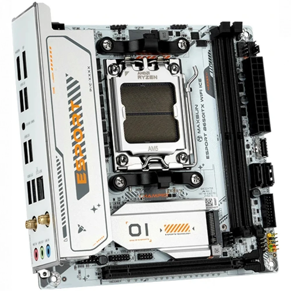 Материнская плата Maxsun MS-eSport B650ITX WIFI Ice Mini-ITX, AMD AM5
