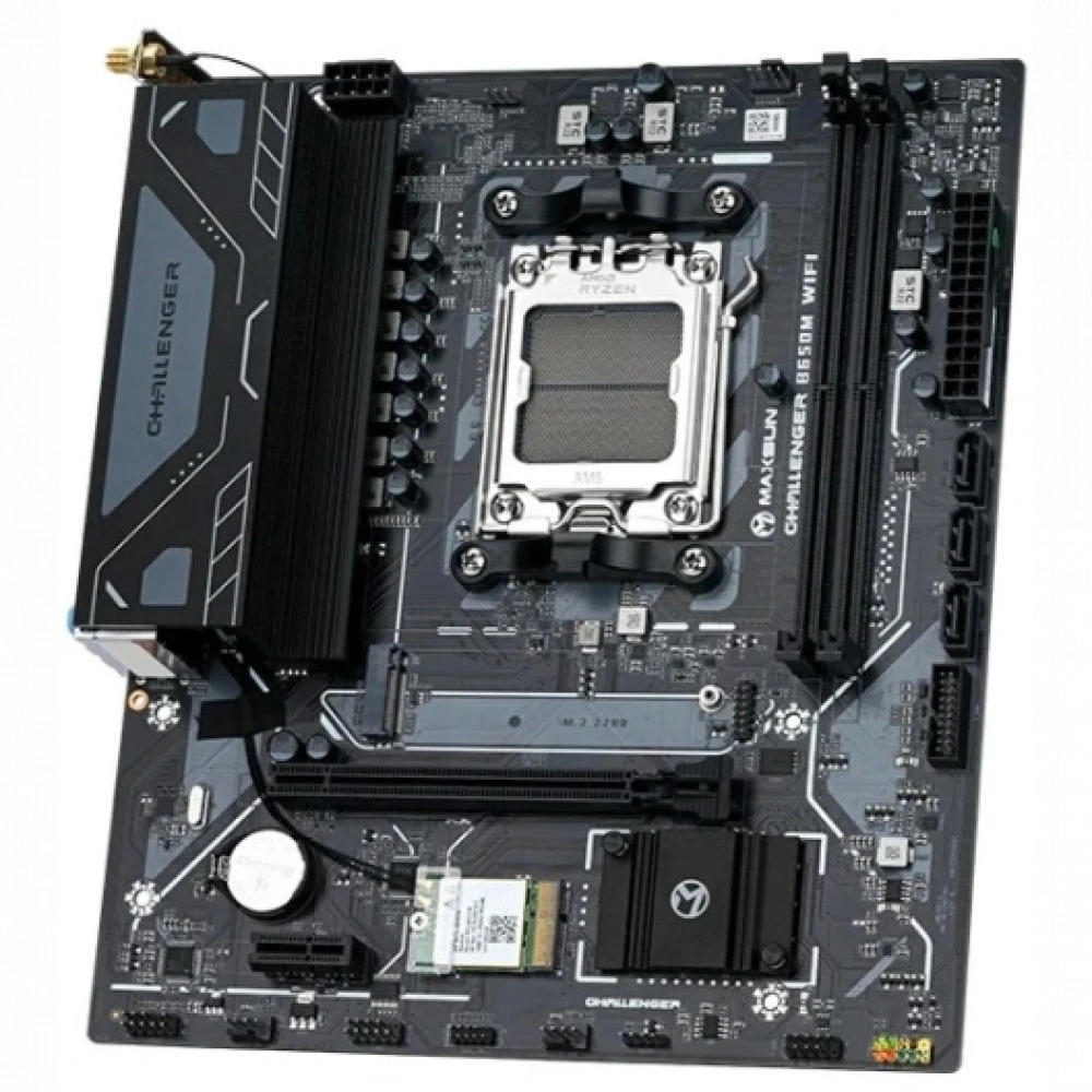 Материнская плата Maxsun MS-Challenger B650M WIFI V2 Micro-ATX, AMD AM5