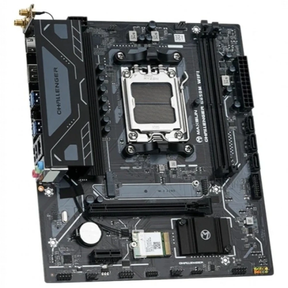 Материнская плата Maxsun MS-Challenger B650M WIFI V2 Micro-ATX, AMD AM5