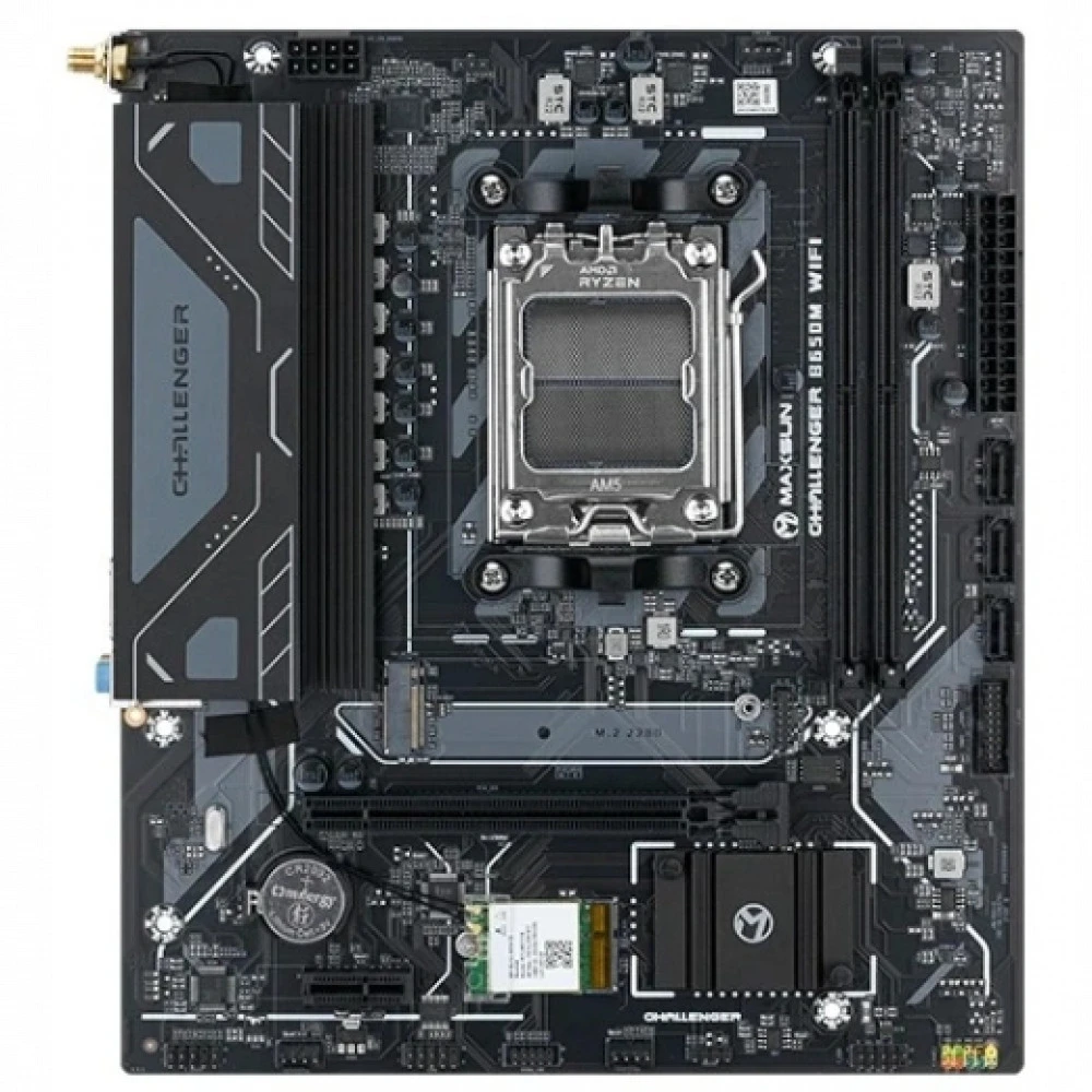 Материнская плата Maxsun MS-Challenger B650M WIFI V2 Micro-ATX, AMD AM5