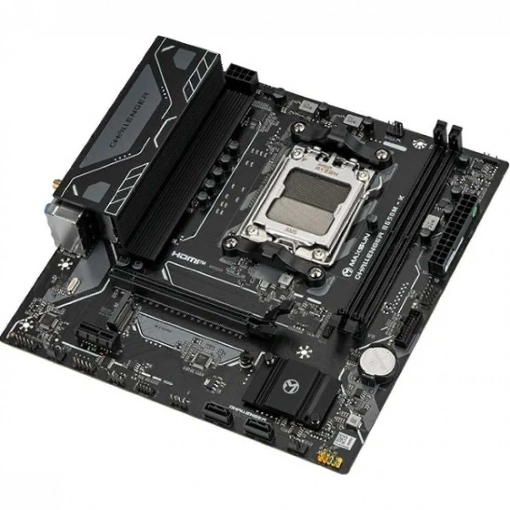 Материнская плата Maxsun MS-Challenger B650M-K Micro-ATX, AMD AM5