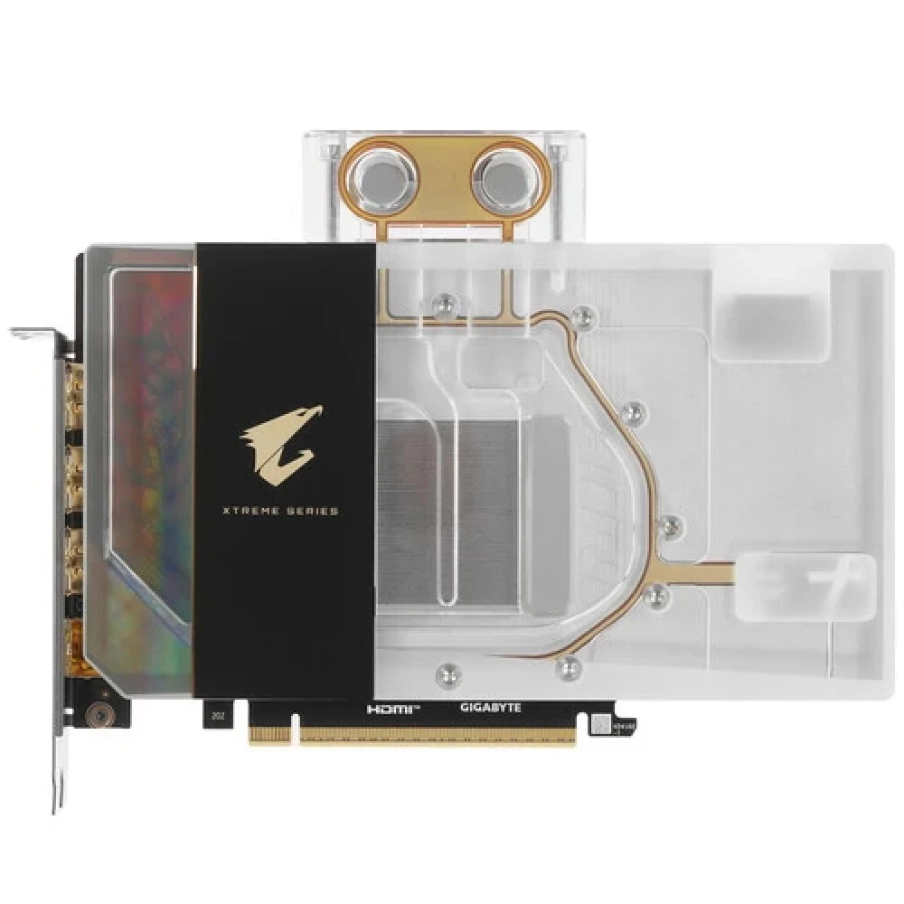 Видеокарта Gigabyte Aorus GeForce RTX 5080 Xtreme Waterforce WB GV-N5080AORUSX WB-16GD 16 ГБ