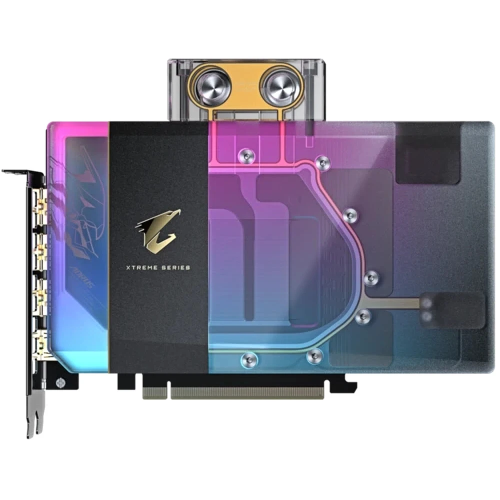 Видеокарта Gigabyte Aorus GeForce RTX 5080 Xtreme Waterforce WB GV-N5080AORUSX WB-16GD 16 ГБ