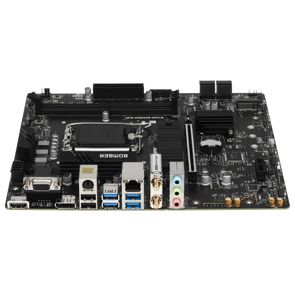 Материнская плата MSI B760M BOMBER WIFI Micro-ATX, LGA 1700