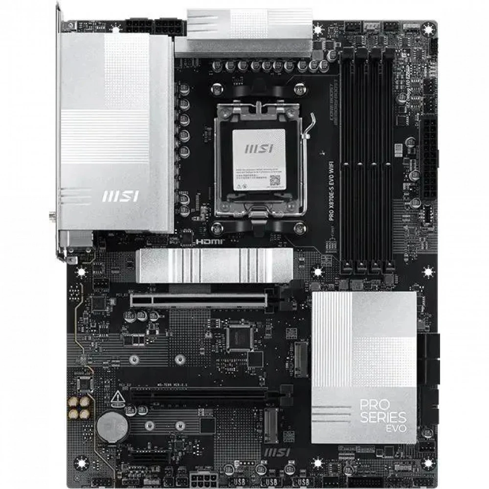 Материнская плата MSI PRO X870E-S EVO WIFI ATX, AMD AM5