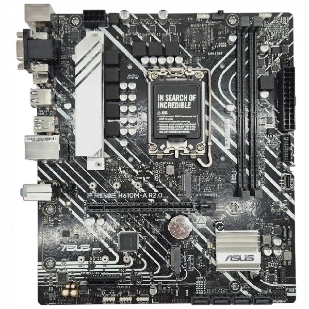 Материнская плата Asus PRIME H610M-A R2.0 90MB1MJ0-M0EAY0 Micro-ATX, LGA 1700