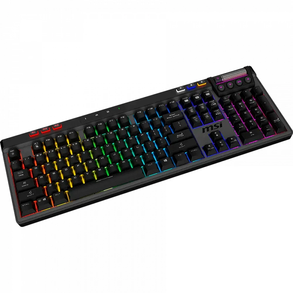 Клавиатура MSI STRIKE Pro W Silent S11-43RU210-CLA Беспроводная, Bluetooth